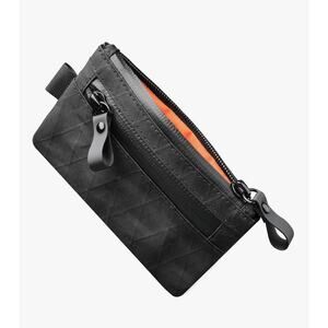 Alpaka zip pouch rfid blocking black wallet NWT
